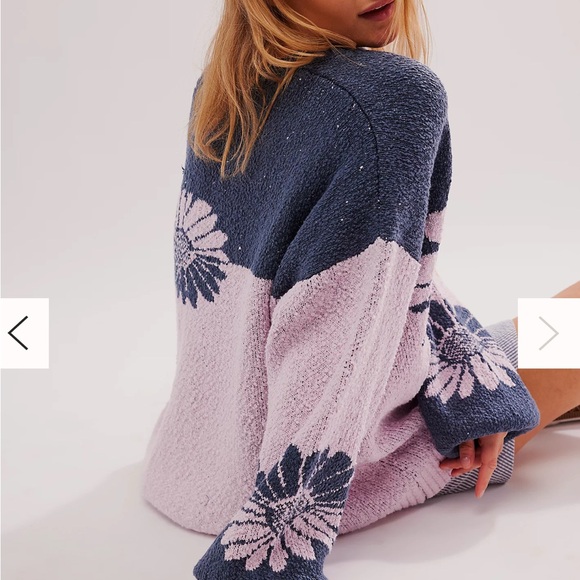 Free People in Bloom Sweater - Picture 6 of 8